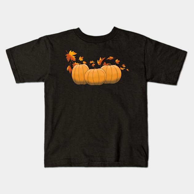 Fall Kids T-Shirt by 752 Designs